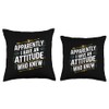 Apparently, I Have an Attitude Who Knew Sassy Humor Apparel