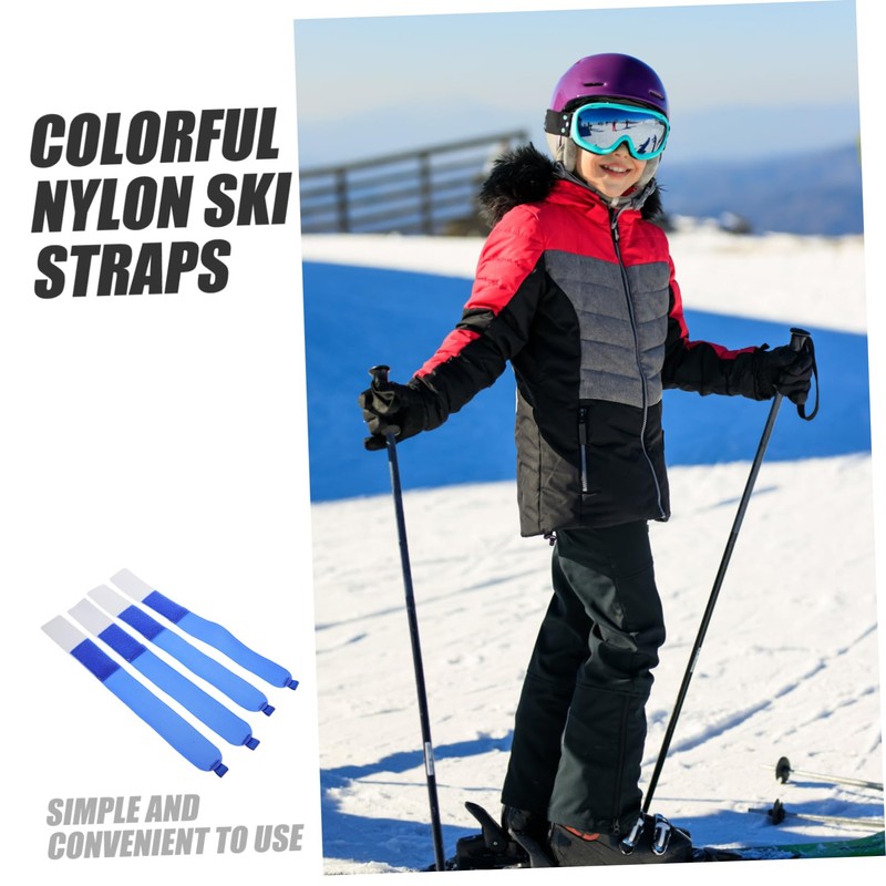 Sosoport Adjustable Snowboard Shoulder Strap Pack Ski Holder Straps Ski