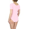 Aquarti Girls Leotard Short Sleeve Ballet Leotard Light Pink Size