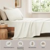 TOSMO Pure Linen Sheets Set, 100% French Natural Linen Flax