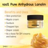 LANOLIN 4 lbs. USP Grade Anhydrous Ultra Refined 100% Pure