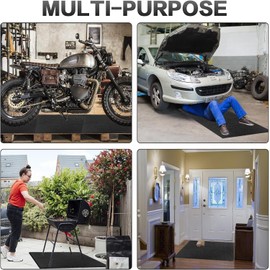 2 Pcs 22" Oil Drain Splash Pad,No Splatter Pad Oil Splash Pad Fits Most Oil Drains Anti Splash Oil Change Mat Square