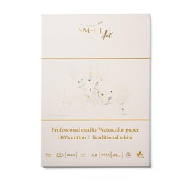 SM.LT A4 Thick Watercolour Pad - 10 Sheets - 400gsm
