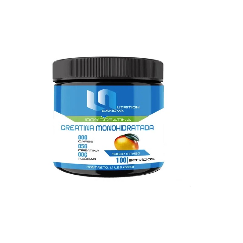 Suplemento Creatina Monohidratada Leanova 500 G 100serv