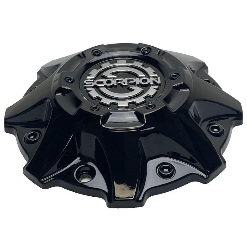 Scorpion Gloss Black Wheel Center Cap 289-CAP LG1807-22 SC30