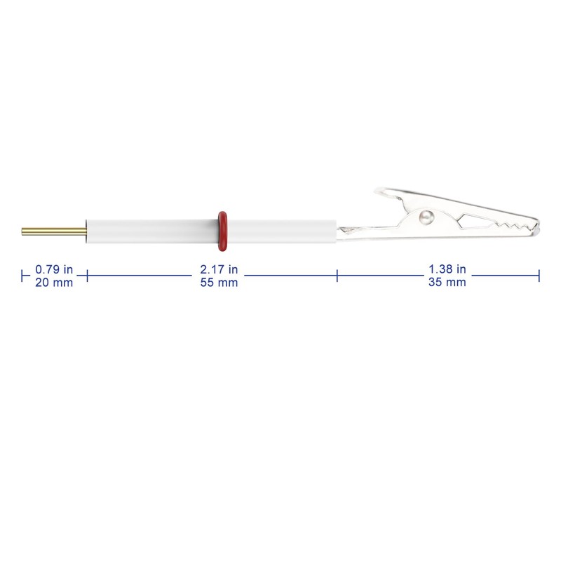 Labasics Electrode Holder, Multifunctional Electrode Clamps with Removable Stainless Steel