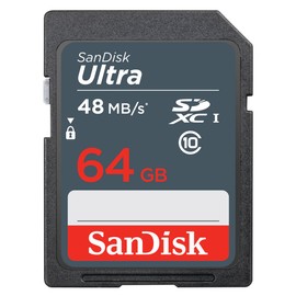 Sandisk 64GB Ultra SDXC Memory Card For Canon EOS 1100D Camera