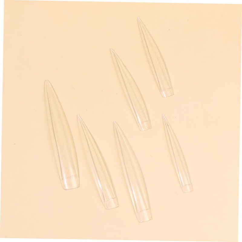 Healeved 12 Styles Long Fake Nails Strong Artificial Nails Extension