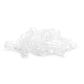 HLO Lighting Omni All-in-One Christmas Light Clips | Hang C9 or C7 Light Strings from Rain Gutters or Shingles | Pack of 100 Clips