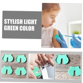 FOMIYES 4 Pack Injection Helper Shot Pain Blocker Pads Pain Management Device for Injections Easy Cleaning Reusable