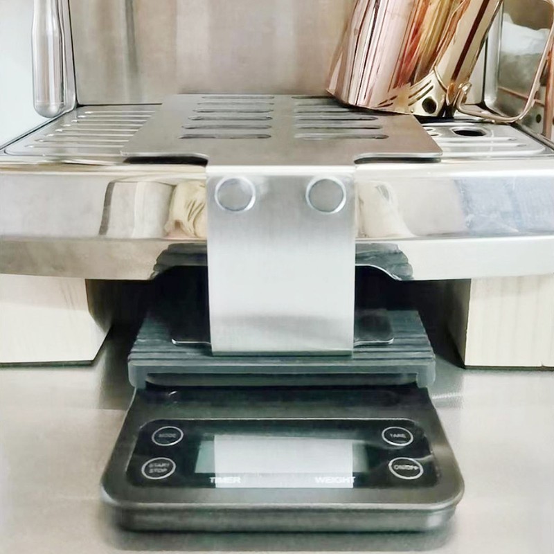Coffee Weighing Rack Stainless Steel Electronic Scale Rack Adjustable Extraction