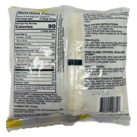 Krisppe All Purpose New England Style Batter Mix for Rhode Island Clam Cakes 3Pk