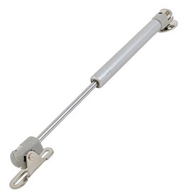 Dihl Pack of 4 100Nm Hydraulic Gas Lift Strut Support Rod, Cupboard Cabinet Toy Box Door Stay, 249mm Open 155mm Closed, Satin Silver, Includes Fixings, 4 PCS