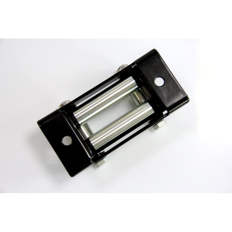 SALMAN 2000-3500LBs 4-Way Roller Steel Fairlead 124mm Hole Spacing Winch