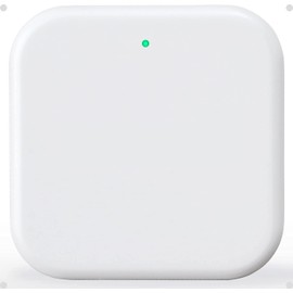 Snobos Smart Lock G2 Gateway, Wi-Fi & Bluetooth Gateway for TTLock, Fingerprint Door Lock Hub, Compatible with Alexa Voice Control - White