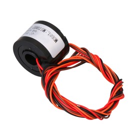 CNBTR 4 Wires 7MM Hole Dia Current Conductors Circuits Through Hole Slip Ring 220V AC/DC 1.5A Power Collector Ring 22mm