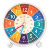 DIZLAS Alarm Clock Children Educational Clock Table Clock Loud Colorful