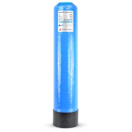 WECO Mineral Tank for Water Softener/Filter - Polyethylene Inner Shell Pressure Vessel with 2.5" Top Opening - 150 PSI Max Pressure - 120 °F Max Temperature - 7x35, BLUE