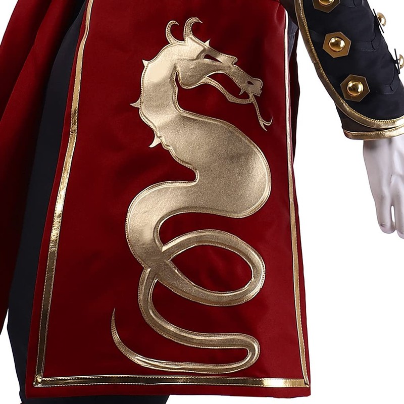 Disfraz de Liu Kang de 1791 para hombre, disfraz de