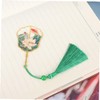 CAXUSD 1Pc Chinese Style Metal Bookmark with Hallow Decorative and