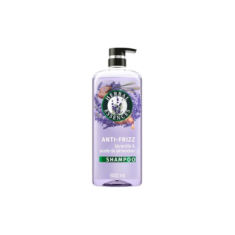 Herbal Essences Shampoo Antifrizz Lavanda & Aceite De Almendras 600
