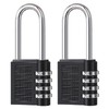 Kellegour Pack of 4 Luggage Locks, Combination Lock 4 Digit