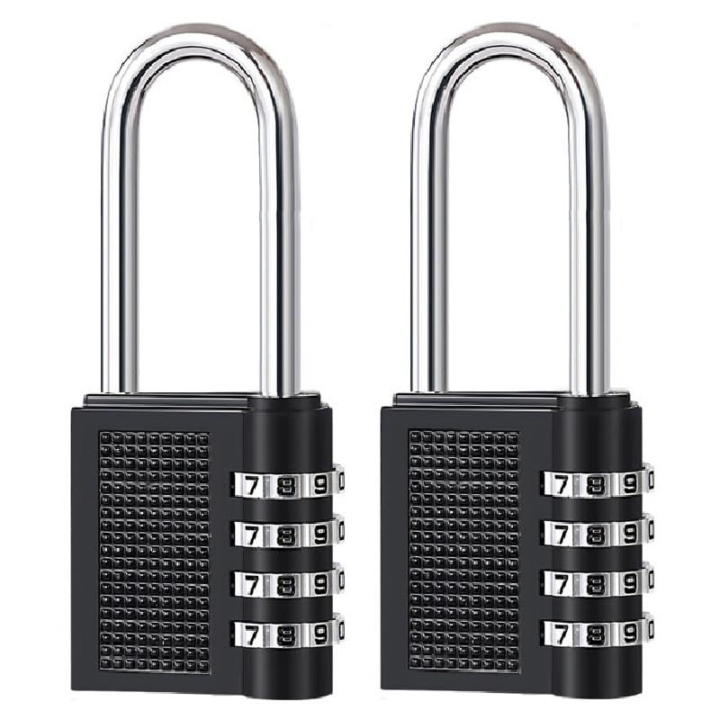 Kellegour Pack of 4 Luggage Locks, Combination Lock 4 Digit