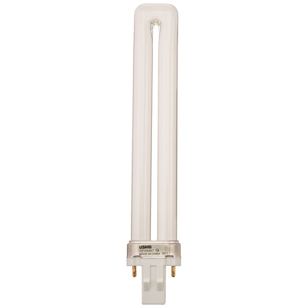 Ushio BC2413 3000054 - CF13S/827 Single Tube 2 Pin Base Compact Fluorescent Light Bulb