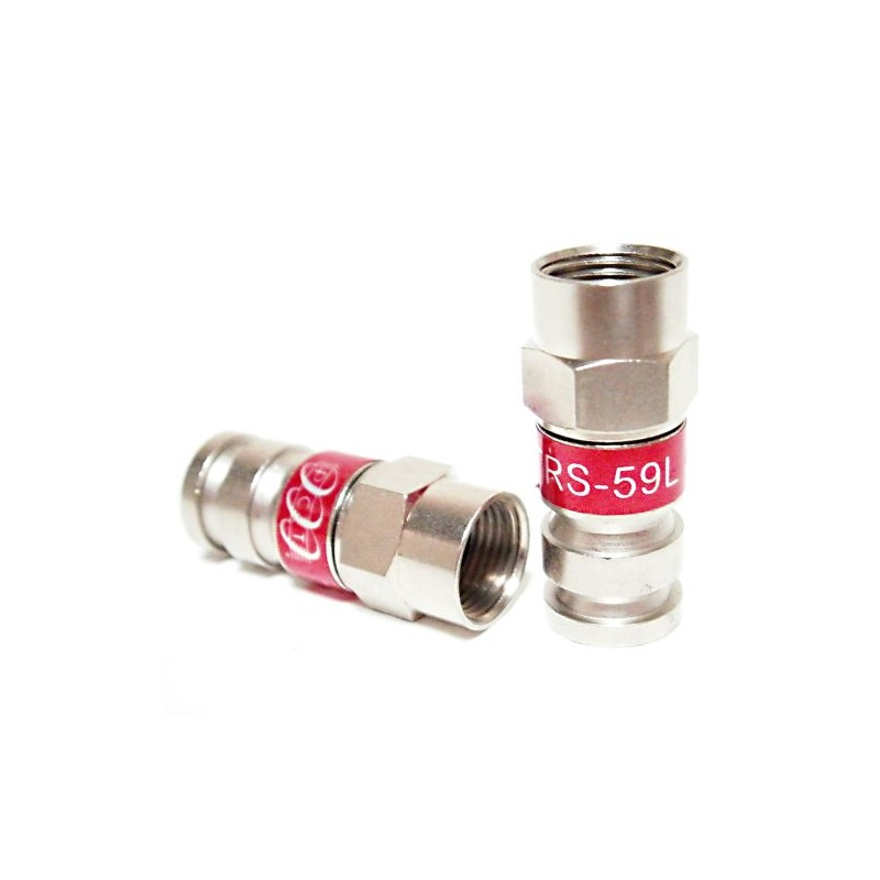 5 Pieces RG59 PCT-TRS-59 UNIVERSAL COAXIAL COMPRESSION FITTING WEATHER SEAL