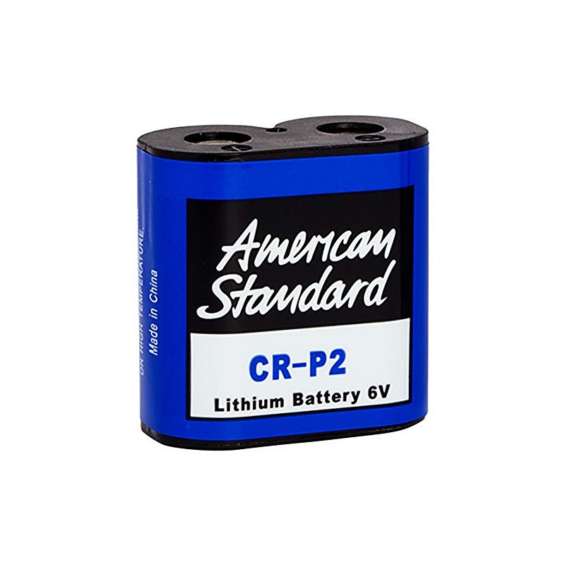 American Standard A923654-0070A Selectronic Battery 6 VCR-P2, Black