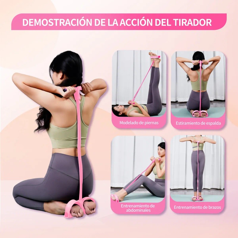 Bandas Elásticas Ligas De Resistencia Ejercicio Fitness Yoga