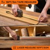 Laser Tape Measure 2-in-1, 197Ft Laser Distance Meter & 16Ft