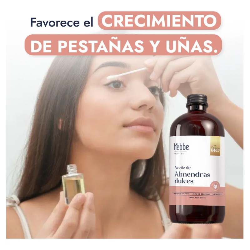 Aceite De Almendras Dulces, Uso Cosmético, Ideal para piel cabello