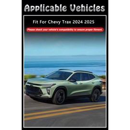BriYorWay Vent Shades Rain Guards for Chevy Trax 2024 2025 Accessories, for Chevy Trax Window Deflectors Window Visors