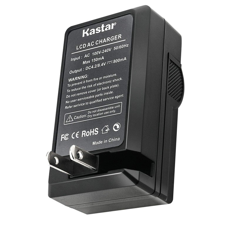 Kastar 4-Pack LP-E6N Pro Battery and LCD AC Charger Compatible