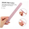 Housoutil 30pcs Professional Handheld Nail File Dual-sided Eva Pedicure Tools