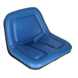 Bucket Seat Deluxe High Back Vinyl Blue Case fits John Deere 4475 fits New Holland L425 L125 L35 L455 L325 L778 L454 L445 fits Ford 2030 1821 1841 1801 1811 1881 1871 fits Gehl 3825 fits Kubota B7300