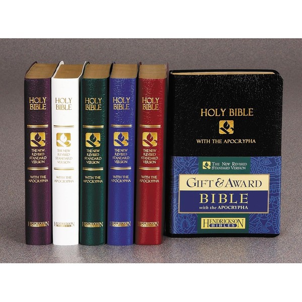 NRSV Gift and Award Bible With The Apocrypha, (Colors May