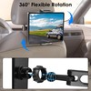 Linkstyle Tablet Holder Car Headrest, Universal 360° Rotation Phone Headrest