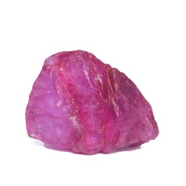 Mineral Stone Specimen Red Ruby, Certified Rough Ruby Loose Gemstone 12.50 Carat Chakras Healing Crystal Gem