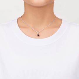 Philip Jones Sterling Silver Tigers Eye Gemstone Necklace