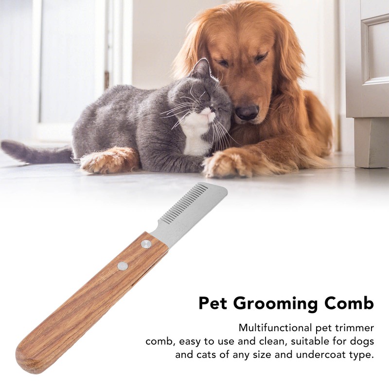 Dog Stripping Comb Knot Removal Painless Safe Cat Grooming Comb