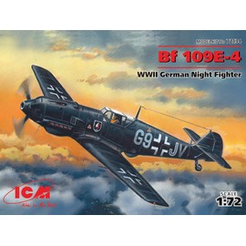 ICM ICM72134 1:72-Messerschmitt Bf 109E-4, WWII Night Fighter