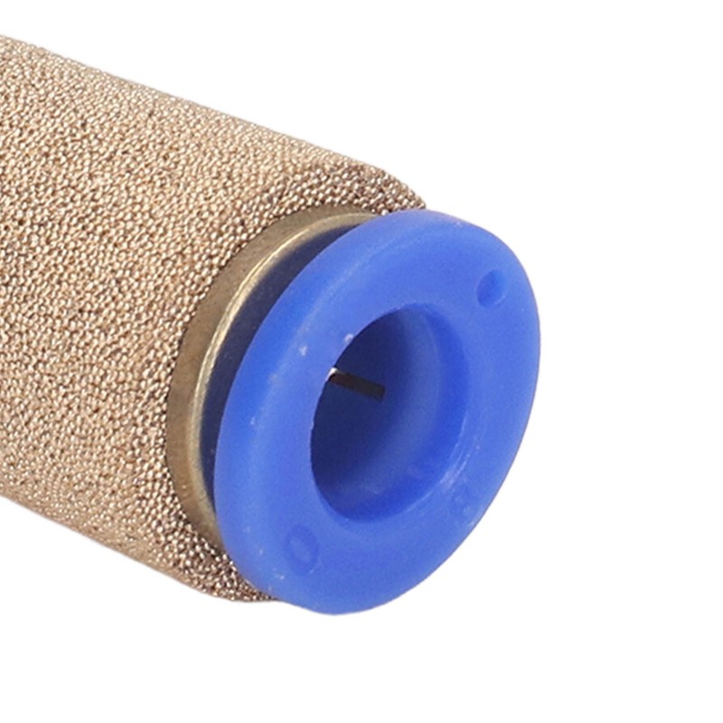 5Pcs Pneumatic Exhaust Muffler Pipe Connection Noise Filter Brass Silencer