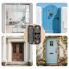 PASDUCHAS 2 PCS Thickened 90/180 Degree Sliding Barn Door Lock,