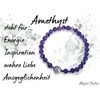 Majas Perlen Amethyst Armband Perlen echt 6mm Lebensbaum H√§matit Silber