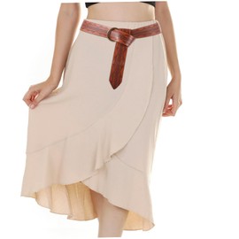 COLLBATH Medieval Viking Belt Renaissance Waist Belt for Men Casual Embossed Fashion Belt Viking Accessories