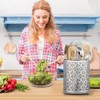 YIUKEA Extra Large Utensil Holder - 360° Rotating Cooking Utensils