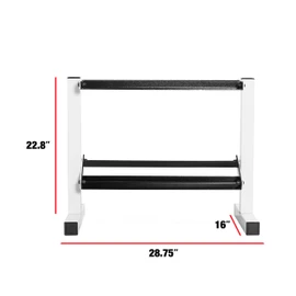 CAP Barbell White 24" Dumbbell Storage Rack