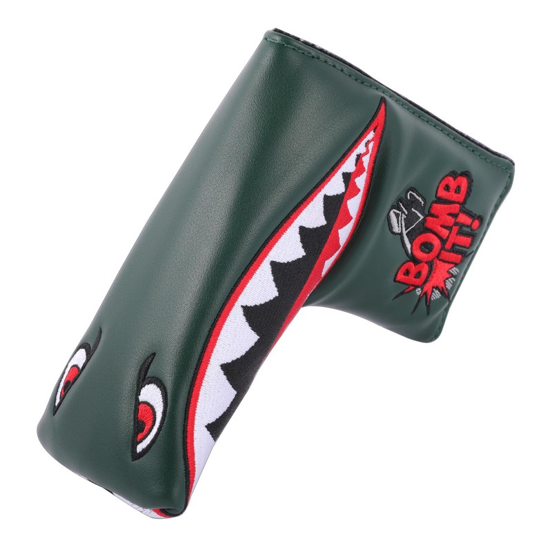 SHABIER Golf Blade Headcover with Tiger Shark Design for Golf